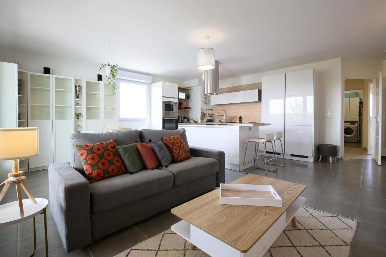 Ferienwohnung Expat Renting - Le Mosaique - Patte D'Oie - Parking Toulouse Exterior foto
